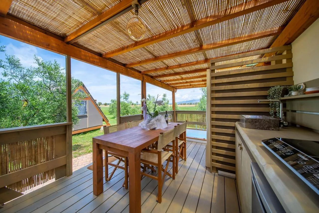 Glamping Gli Etruschi Hotel Piombino Luxury tent